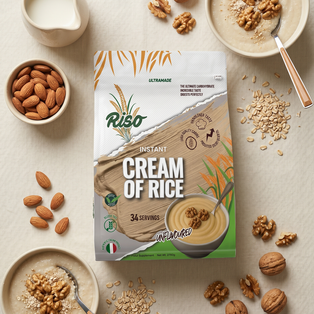 RISO Unflavoured Instant Cream of Rice, High Quality Carbohydrate Powder, Easy Digesting - photo 8