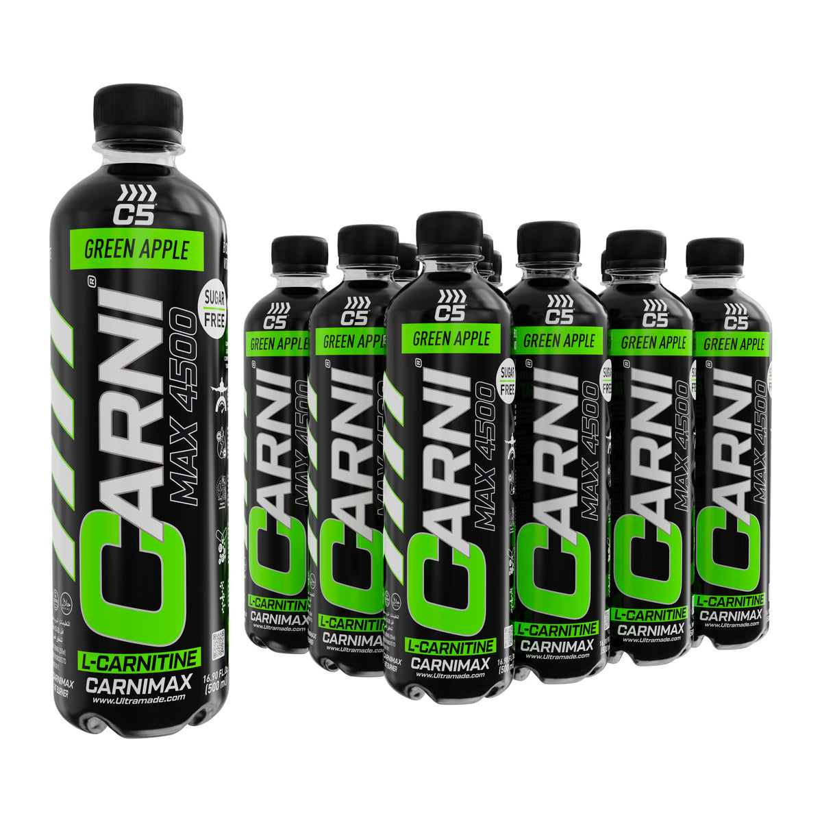 CarniMax Green Apple 500ml pack of 12