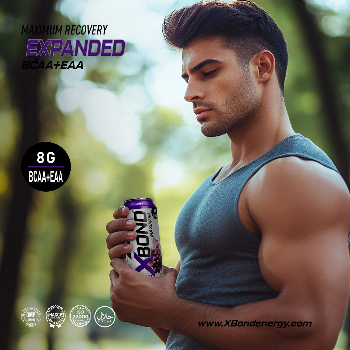 XBOND Drink BCAA+EAA Grape - photo 5