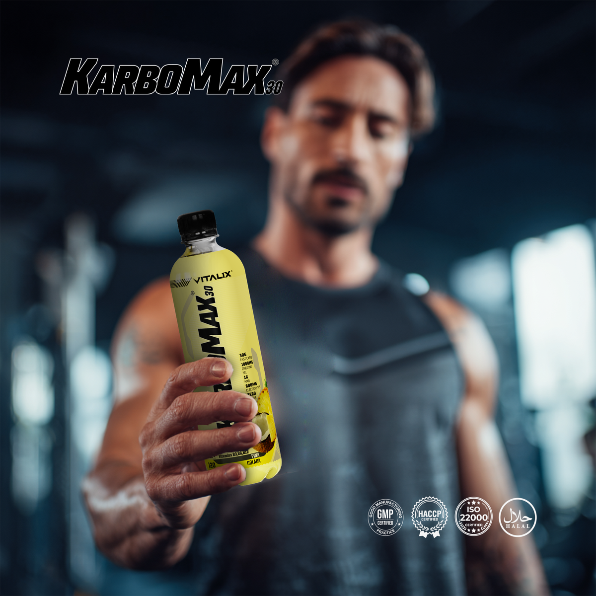 KarboMax® 30 - Pina Colada| Carbohydrate Drink | Fast Carb with 30g Carbs - photo 4