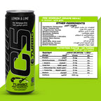C5 Turbo Pre-Workout Drink – Lemon & Lime – 355 ml | 200 mg Caffeine - photo 3